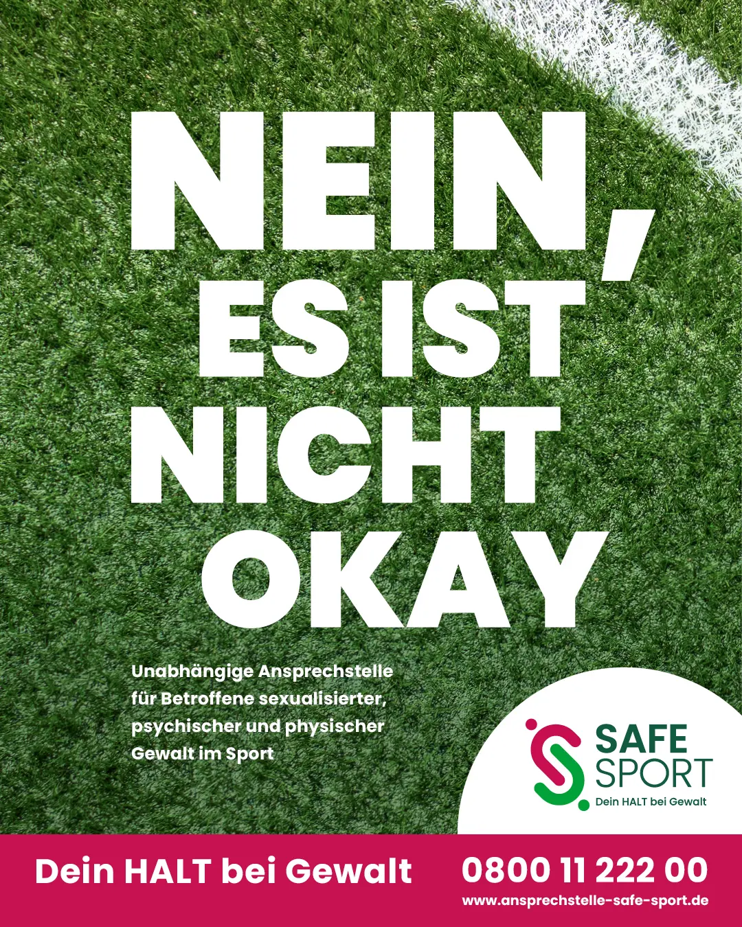 SafeSport Werbebanner | © Safe Sport e. V.