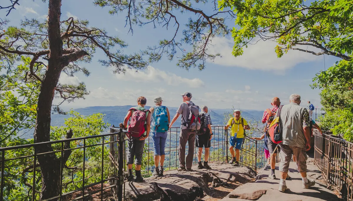 Seniorengruppe Ausblick | © DAV Karlsruhe