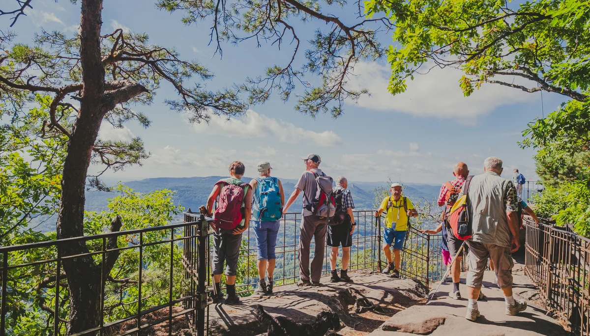 Seniorengruppe Ausblick | © DAV Karlsruhe