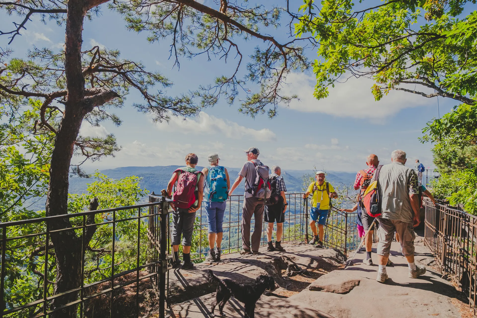 Seniorengruppe Ausblick | © DAV Karlsruhe