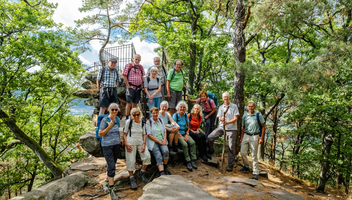 Seniorengruppe Gruppenbild | © DAV Karlsruhe