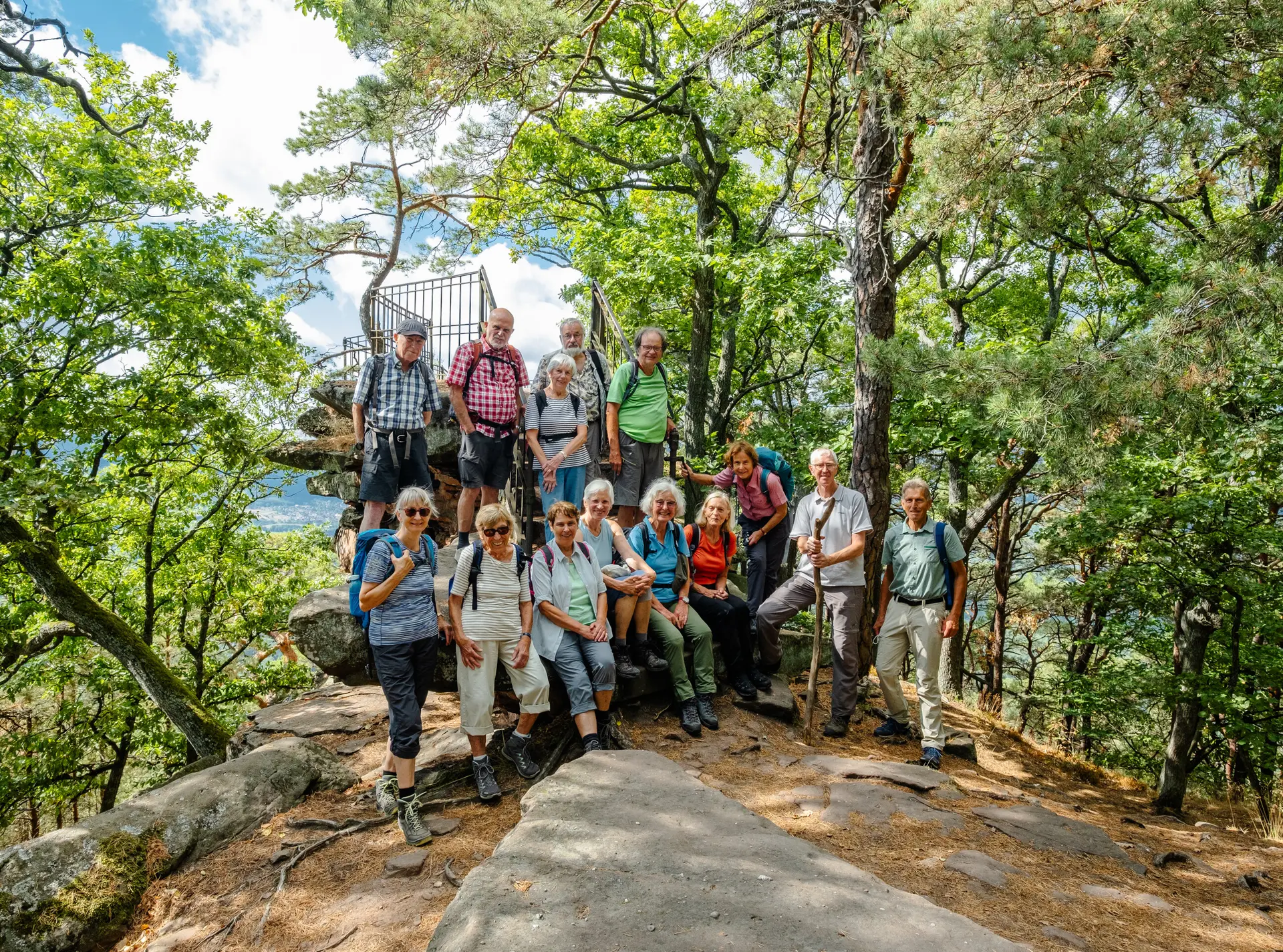 Seniorengruppe Gruppenbild | © DAV Karlsruhe