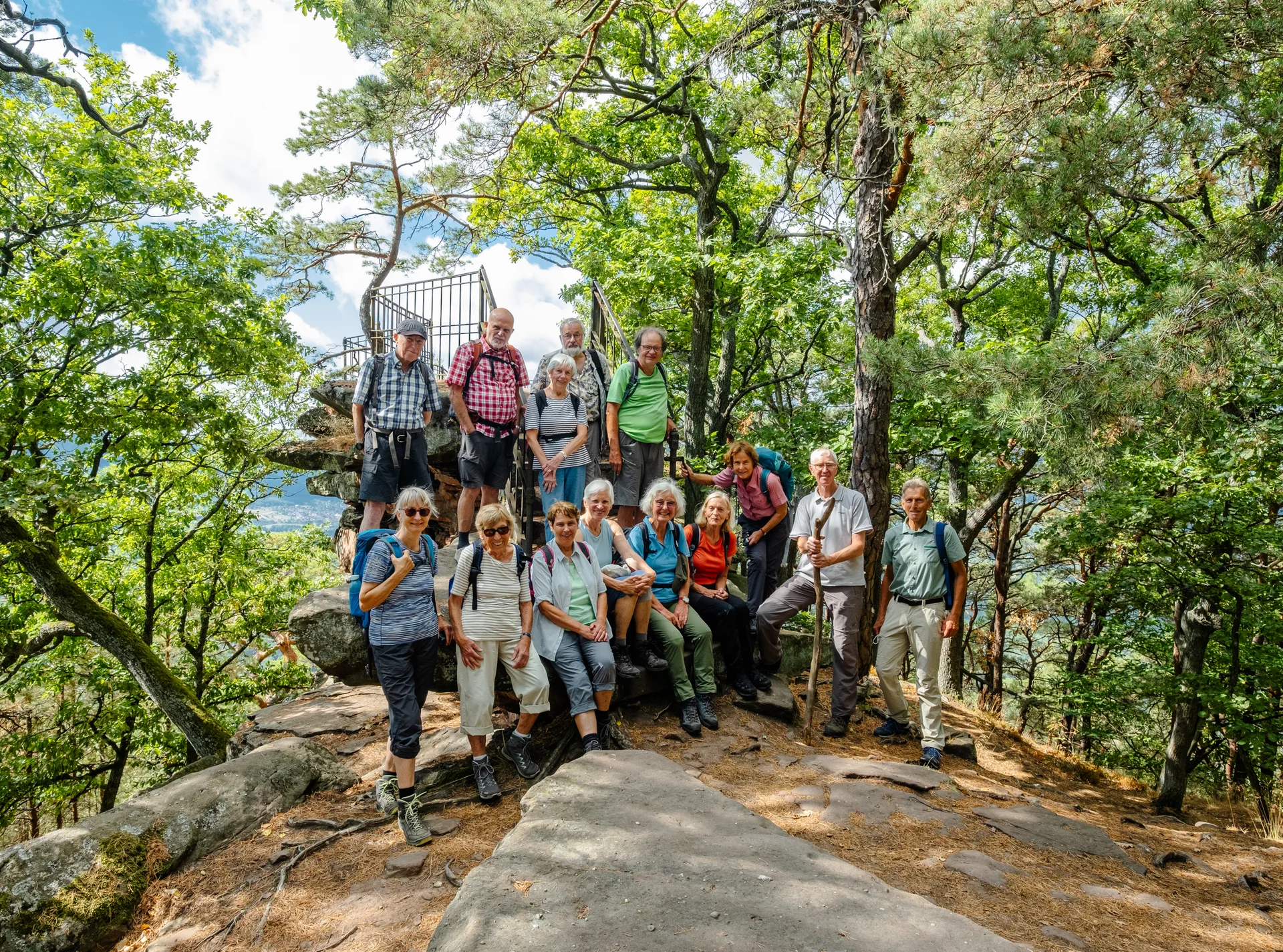 Seniorengruppe Gruppenbild | © DAV Karlsruhe