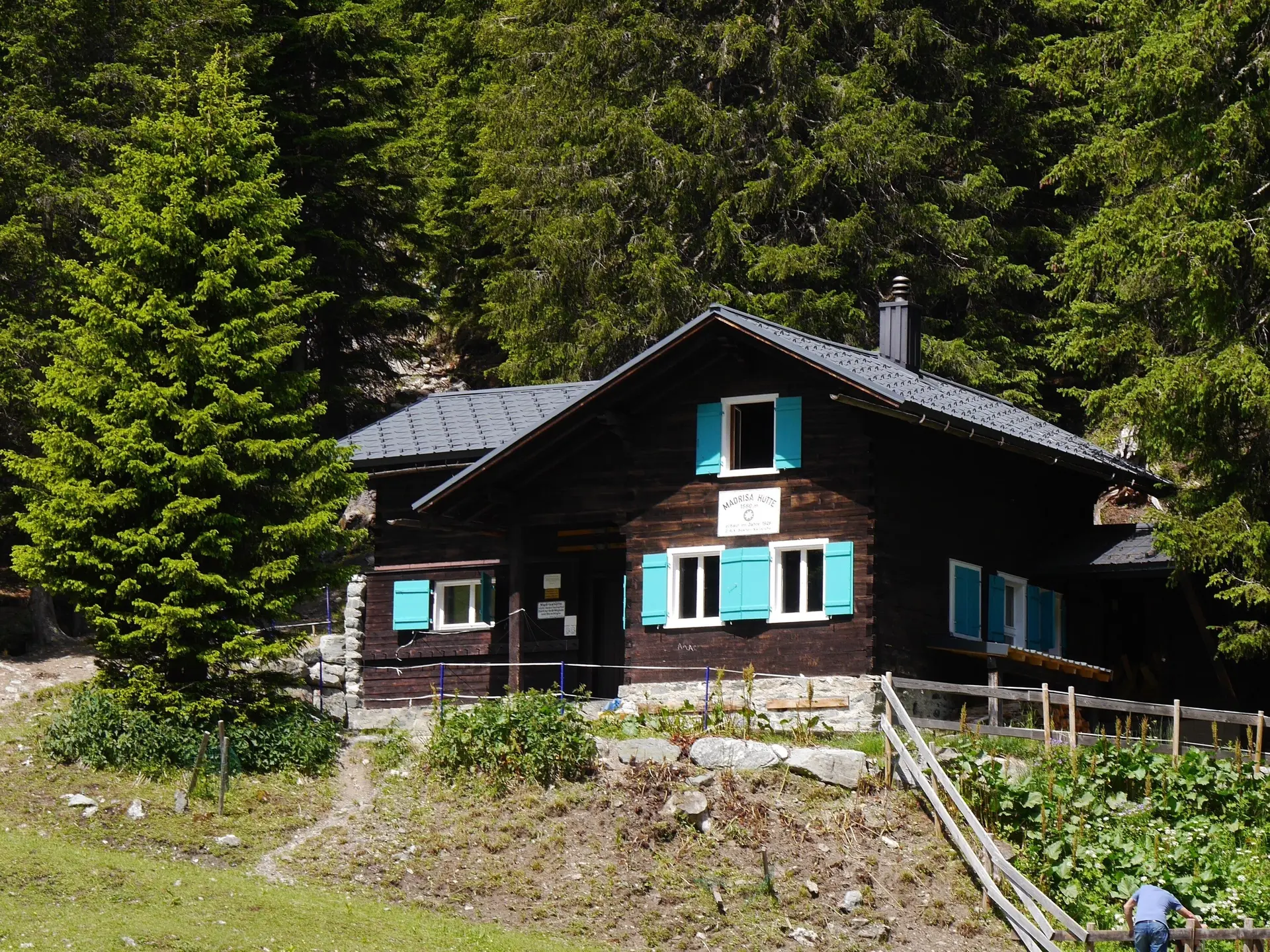 Madrisahütte im Sommer | © DAV Karlsruhe