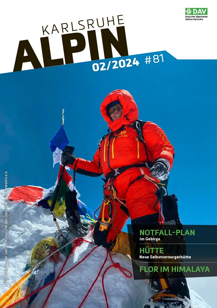 Titelseite KA-Alpin 02/2024 | © DAV Karlsruhe