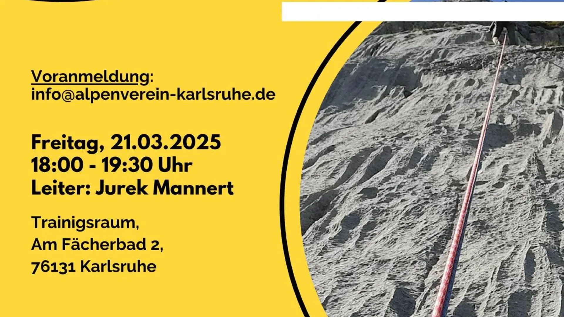 Workshop Wie Trainiere ich für den 8ten Grad | © DAV Karlsruhe