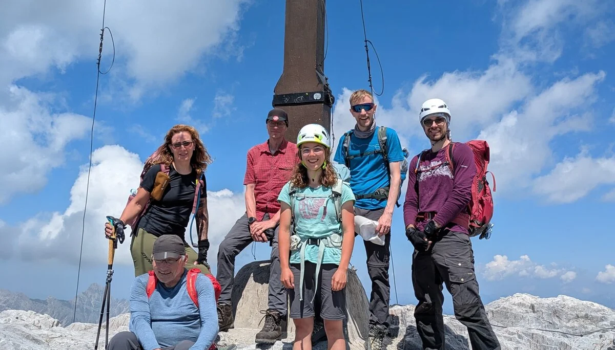 Gruppe am Gipfel | © DAV Karlsruhe