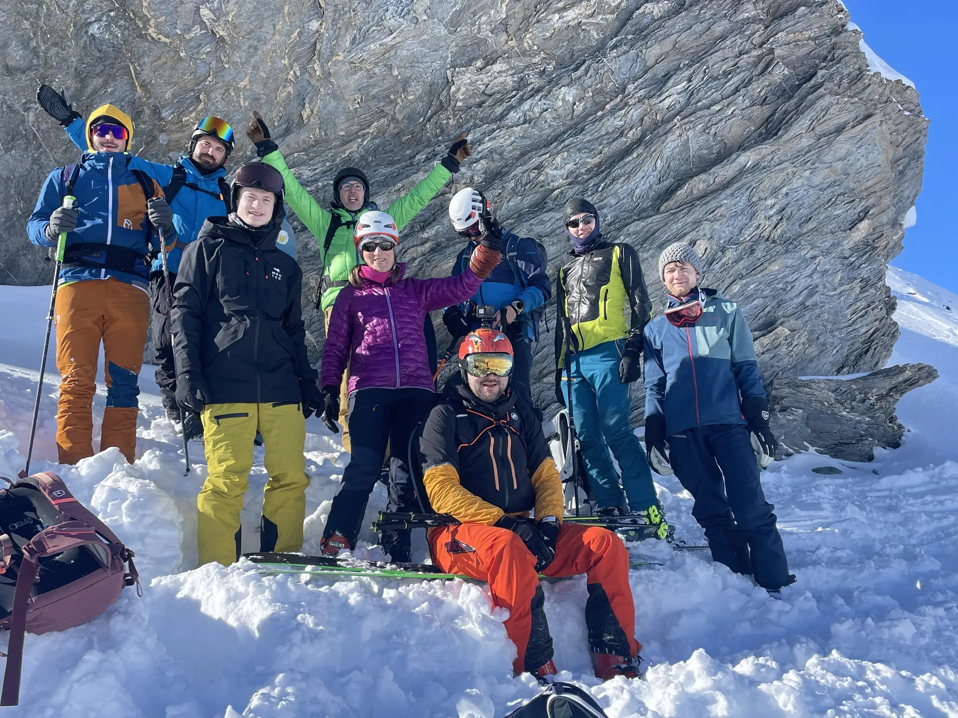 Gruppenfoto | © DAV Karlsruhe