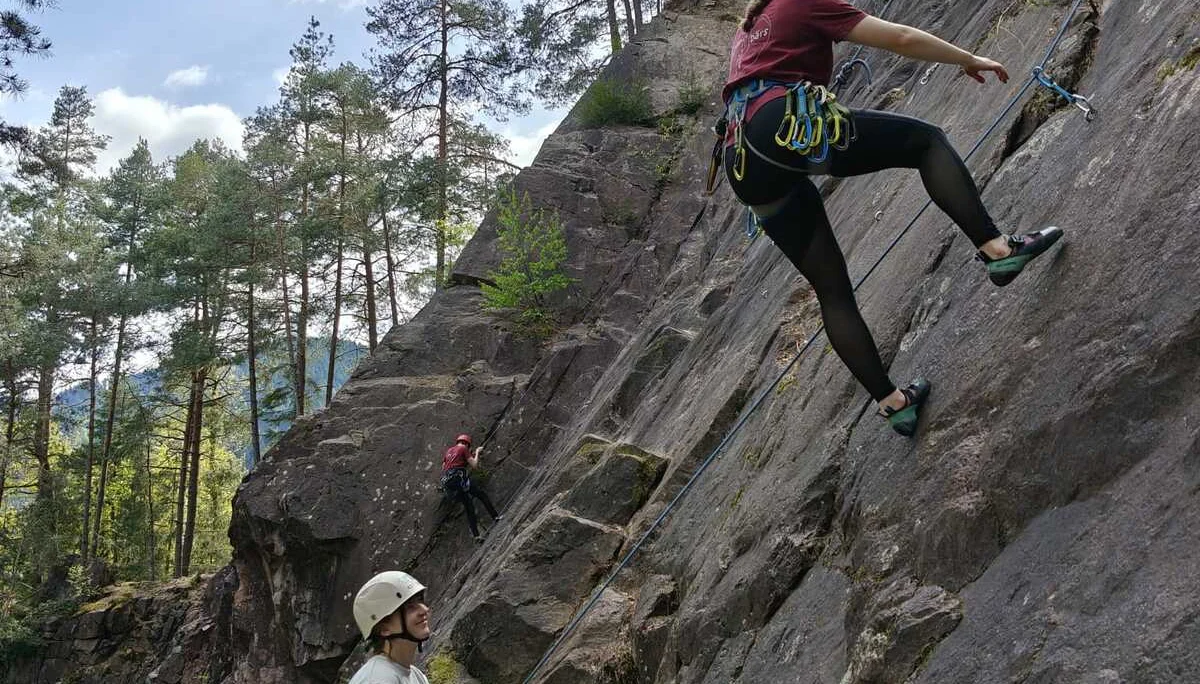 Klettern am Berg | © DAV Karlsruhe
