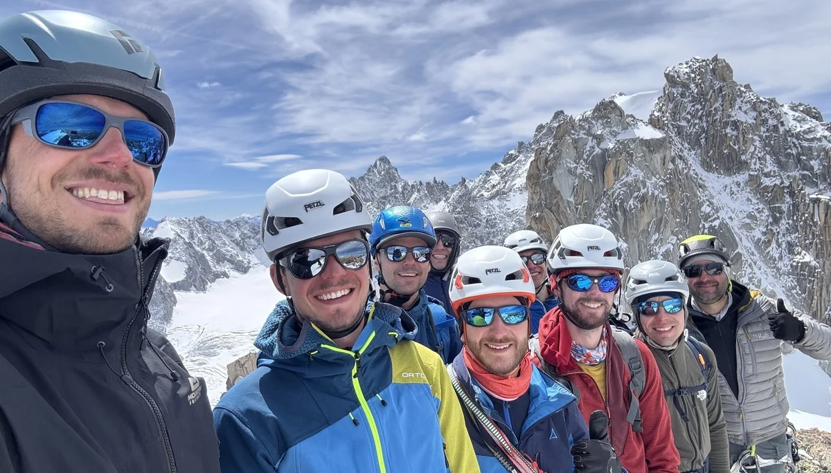 Gruppenfoto am Petite de Fourche | © Dav Karlsruhe