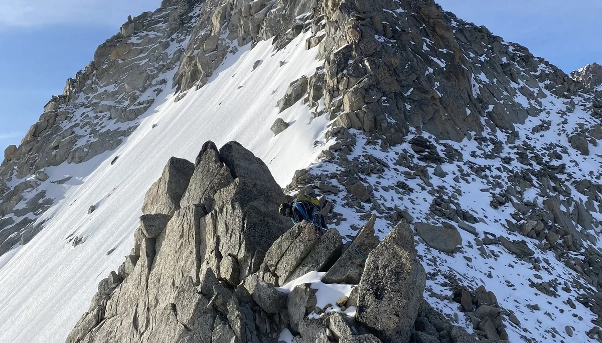 Foto vom Nordwest-Grat Tete Blanche | © Dav Karlsruhe 