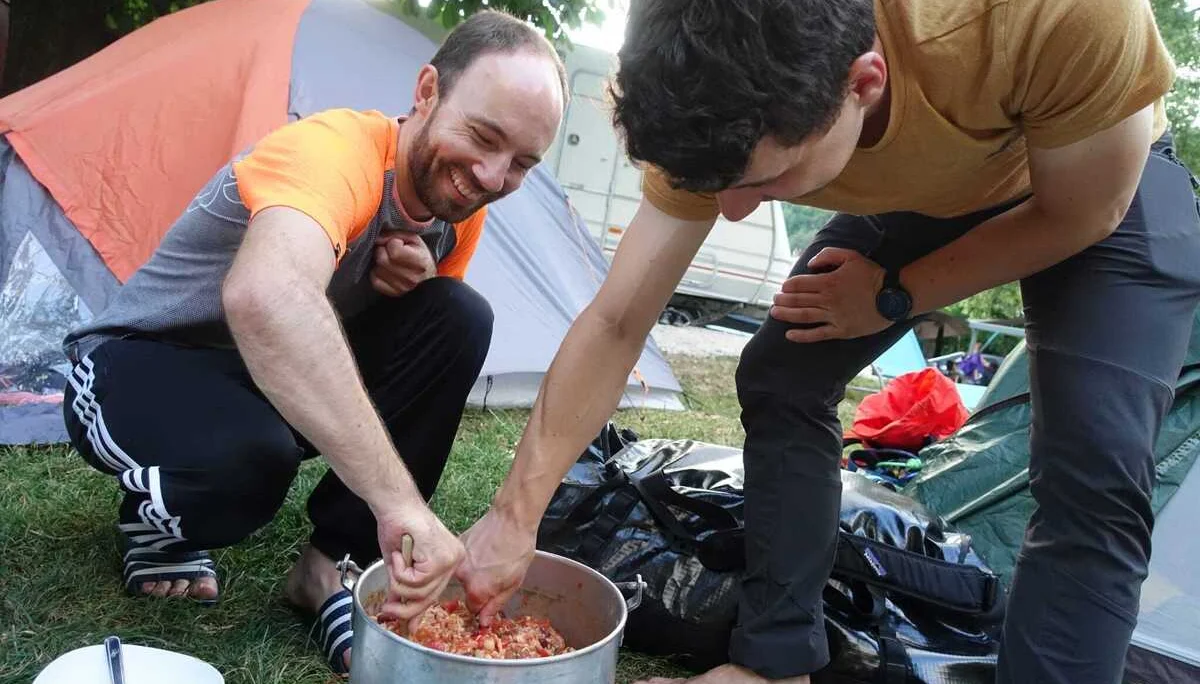 Kochen auf dem Zeltplatz | © DAV Karlsruhe