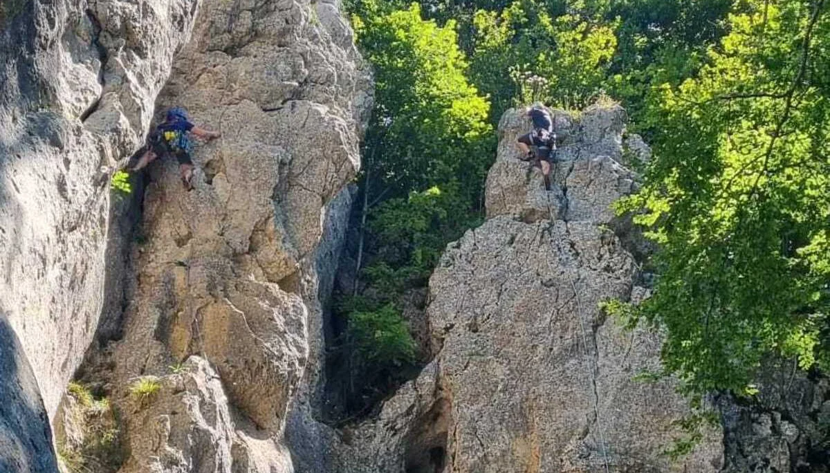 Klettern an Felstürmen | © DAV Karlsruhe