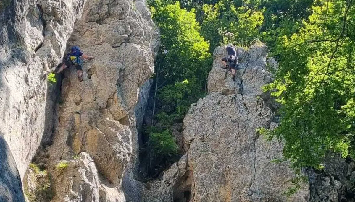 Klettern an Felstürmen | © DAV Karlsruhe