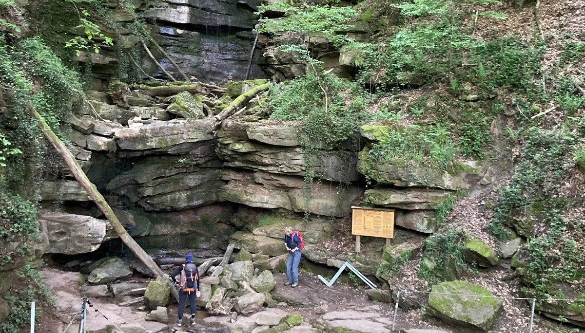 Wanderweg durch die Schlucht | © DAV Karlsruhe