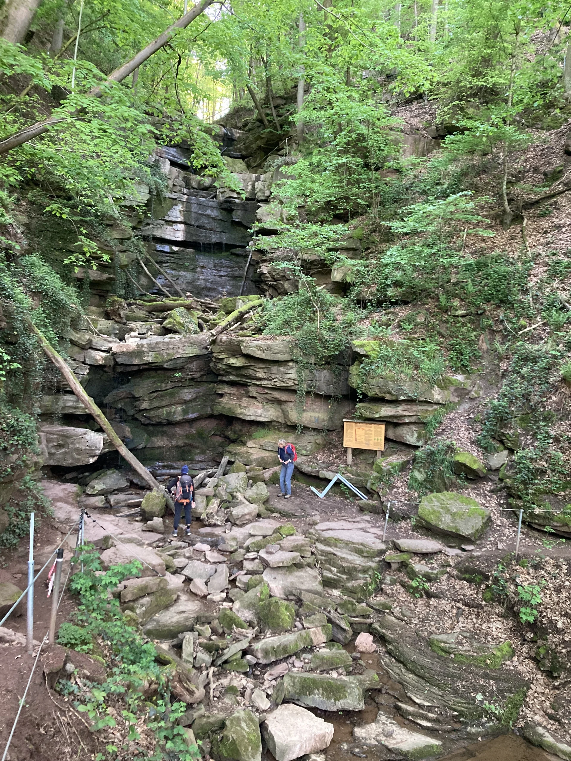 Wanderweg durch die Schlucht | © DAV Karlsruhe