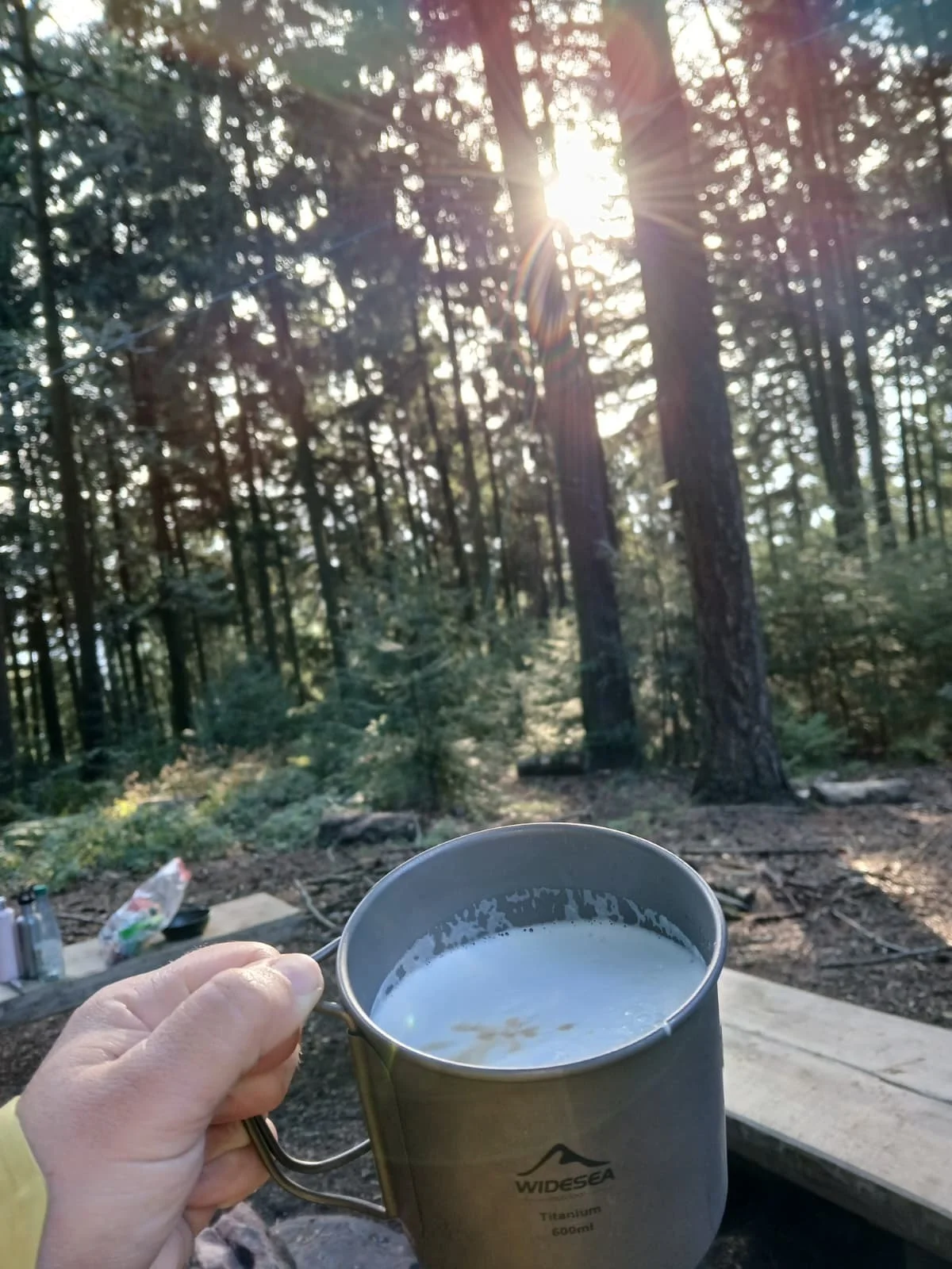 Sonnenaufgang mit Cappuccino | © DAV Karlsruhe