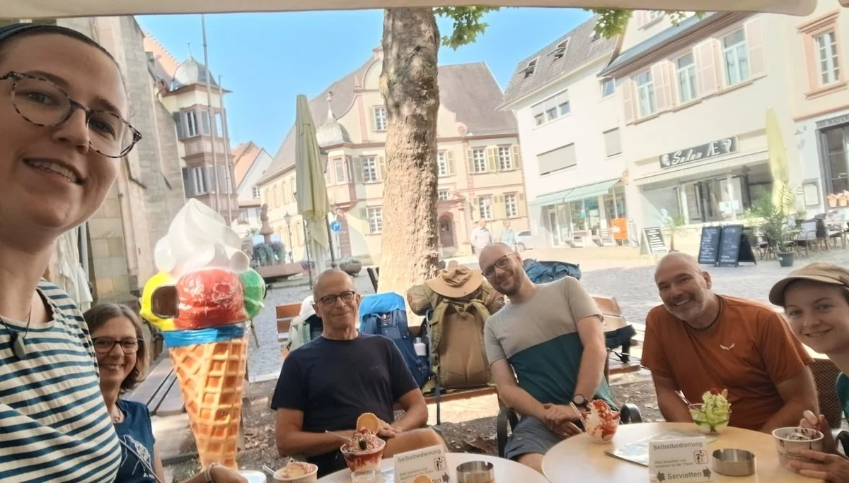 Spaghettieis in Bad Bergzabern | © DAV Karlsruhe