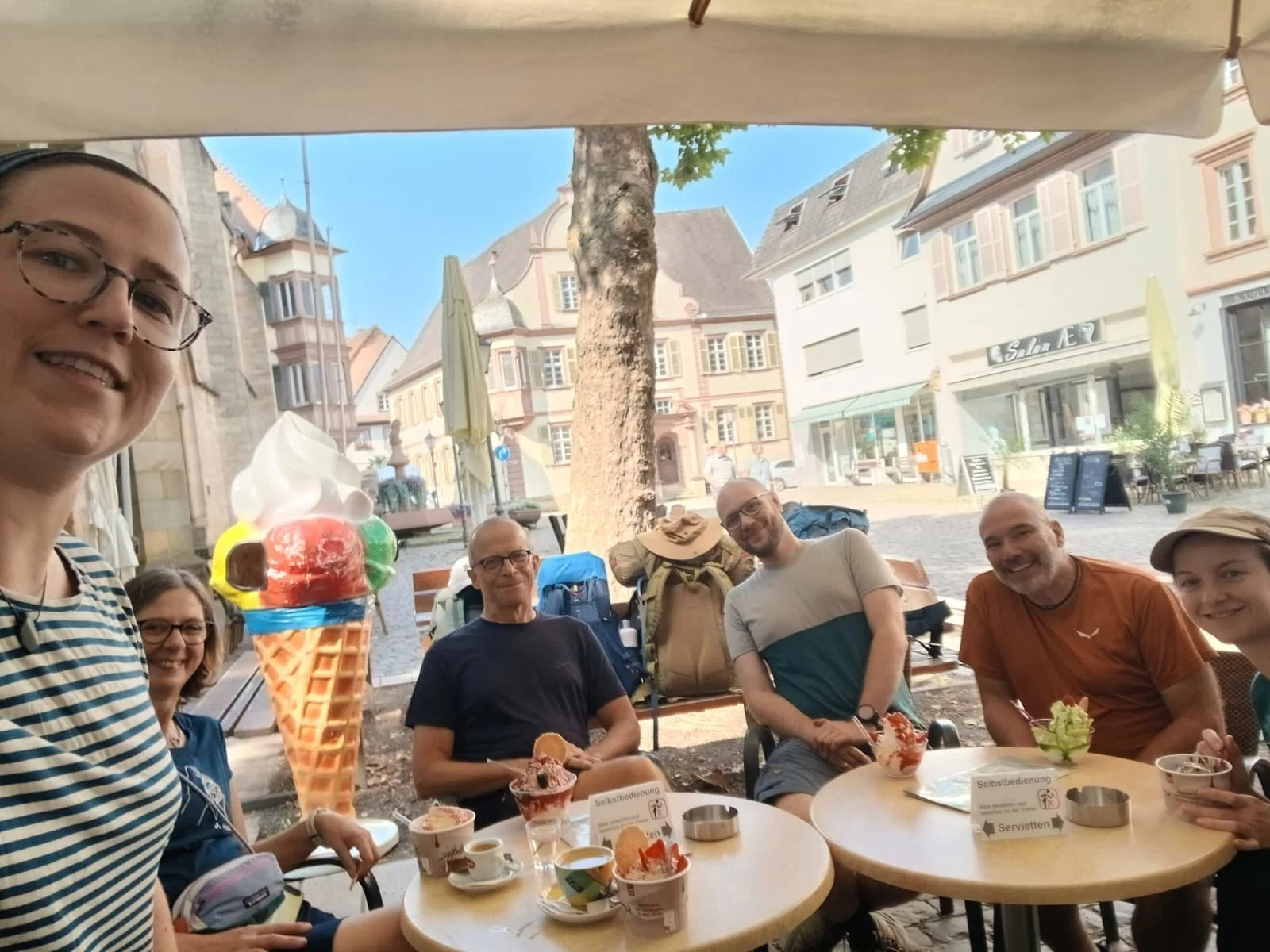 Spaghettieis in Bad Bergzabern | © DAV Karlsruhe